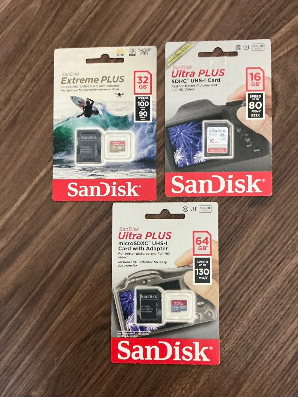 SanDisk Memory Card Assortment